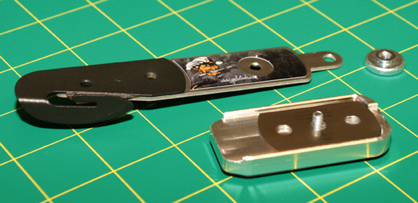 Yellotools BodyGuardKnife Pro Teflon Klingenfach im Griff