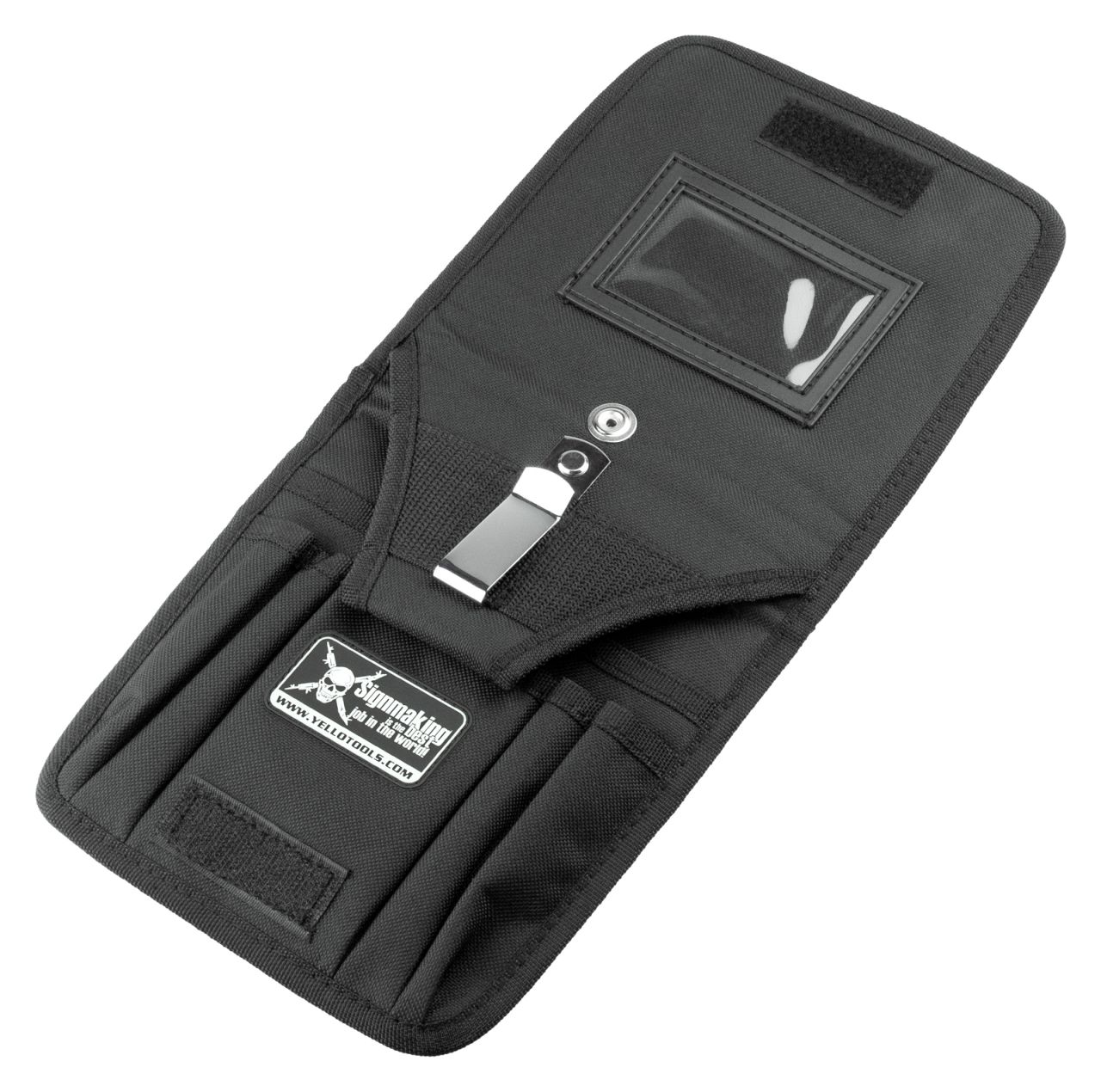 Yellotools YelloBelt ProWrap Black Vorderseite ausgeklappt