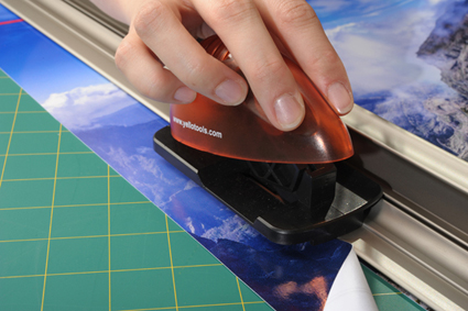 SafetyRuler Combo | Anwendung Schneidelineal mit Schneidemaus