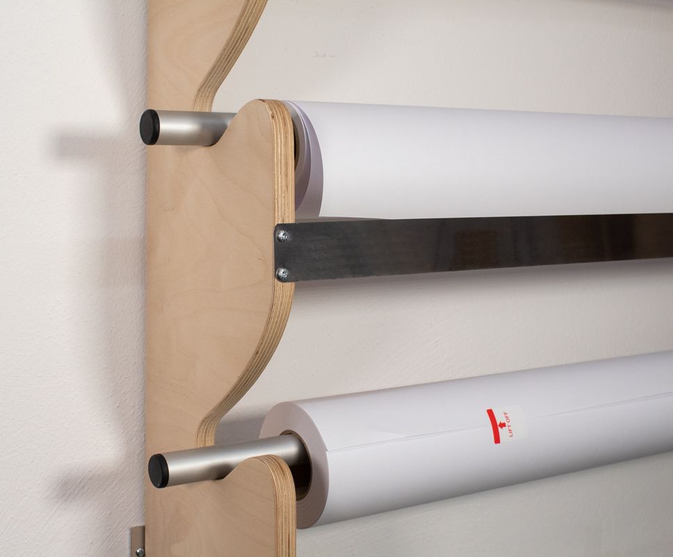 Yellotools CosyRack Tube | Folienrollenregal zur Wandmontage Detailansicht