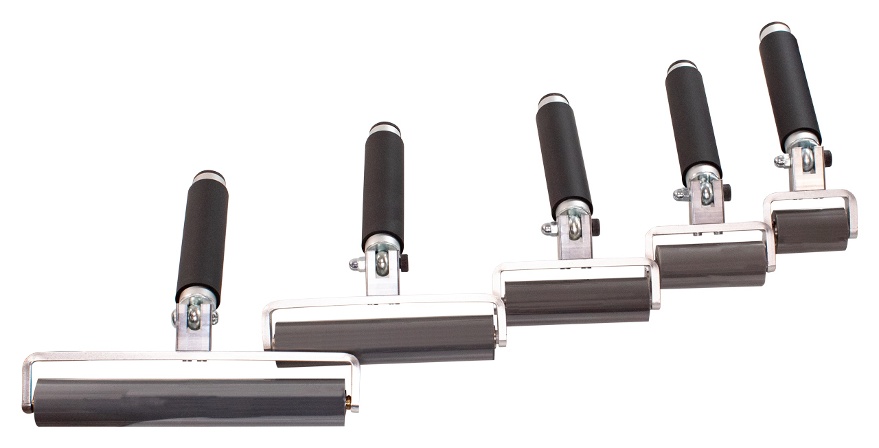 Yellotools YelloRoller Flexi Hard Andruckroller Größenvarianten