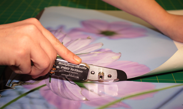 Yellotools BodyGuardKnife Pro Teflon Anwendungsbild 1