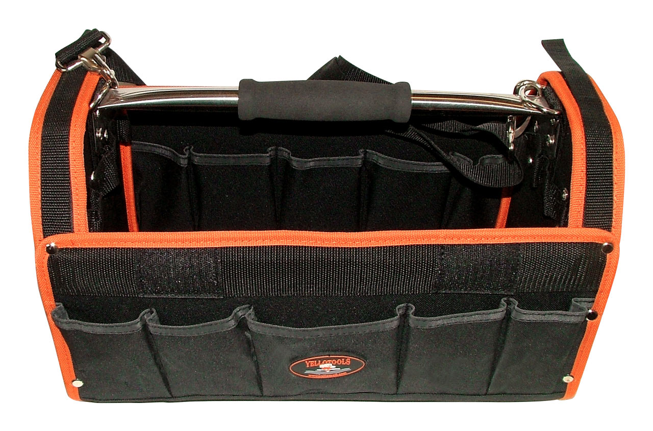 Yellotools SignToolBox große Werkzeugtasche mit Innenansicht für Werbetechniker