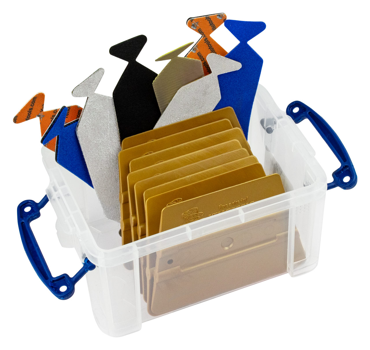 Yellotools YelloWings Box mit Inhalt