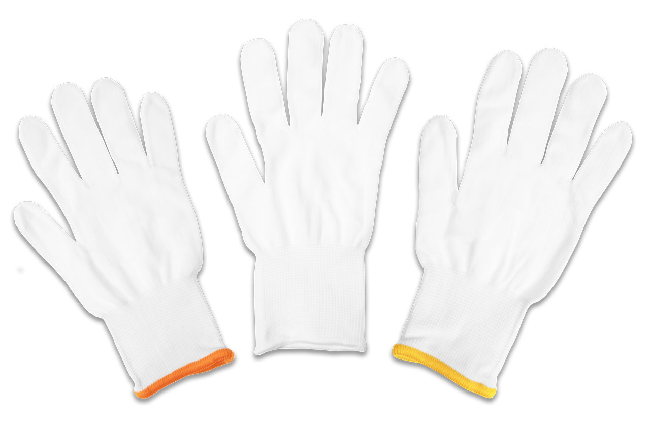 Yellotools YelloGloves Folierhandschuhe Größenvergleich