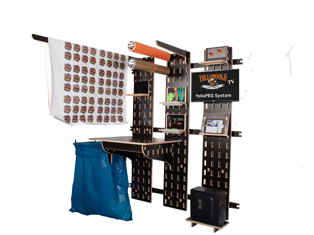 Yellotools YelloPEG modulare Werkzeugwand