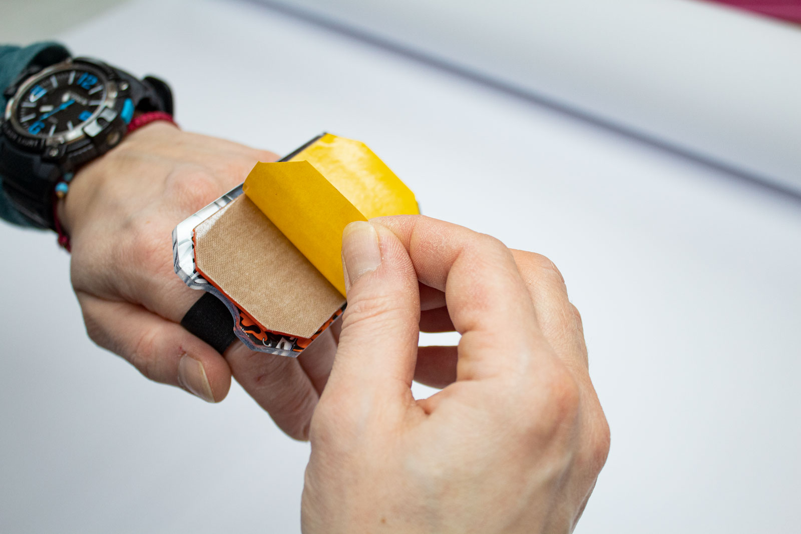 Yellotools EasyWeed Ring Oberseite mit SparePad