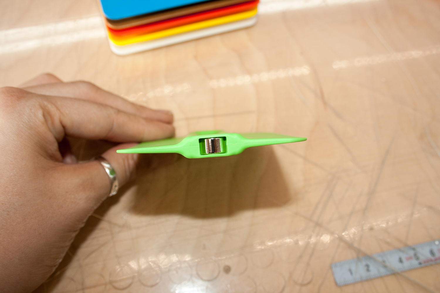 Yellotools TonnyMag Basic Rakel Seitenansicht