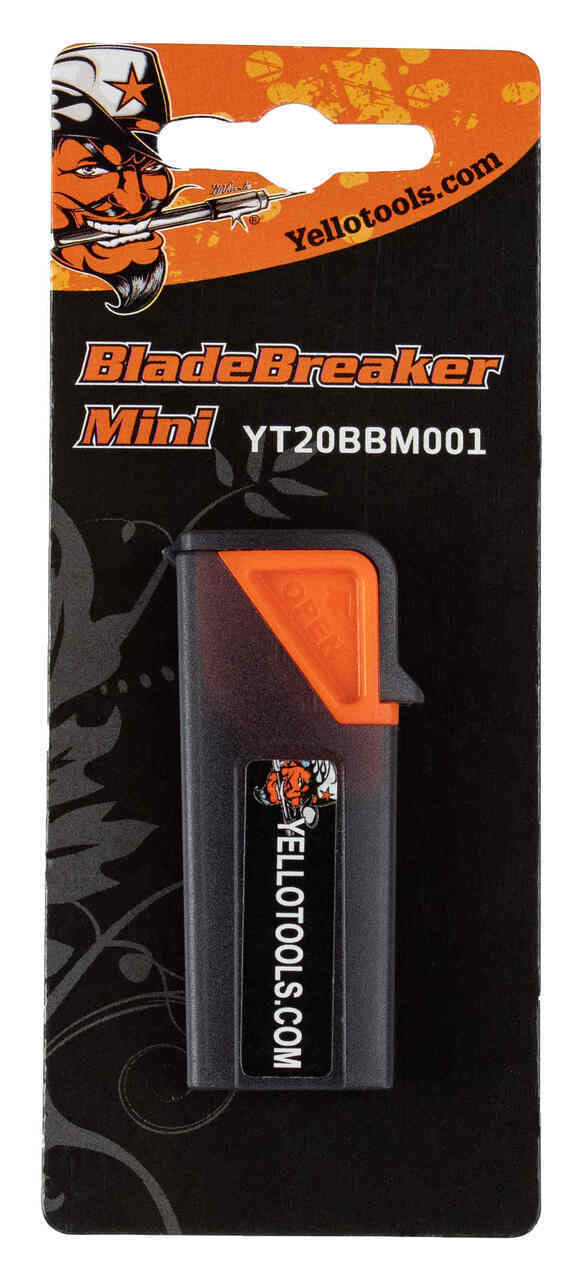 Yellotools BladeBreaker Mini | Behälter für Abbrechklingen mit Verpackung