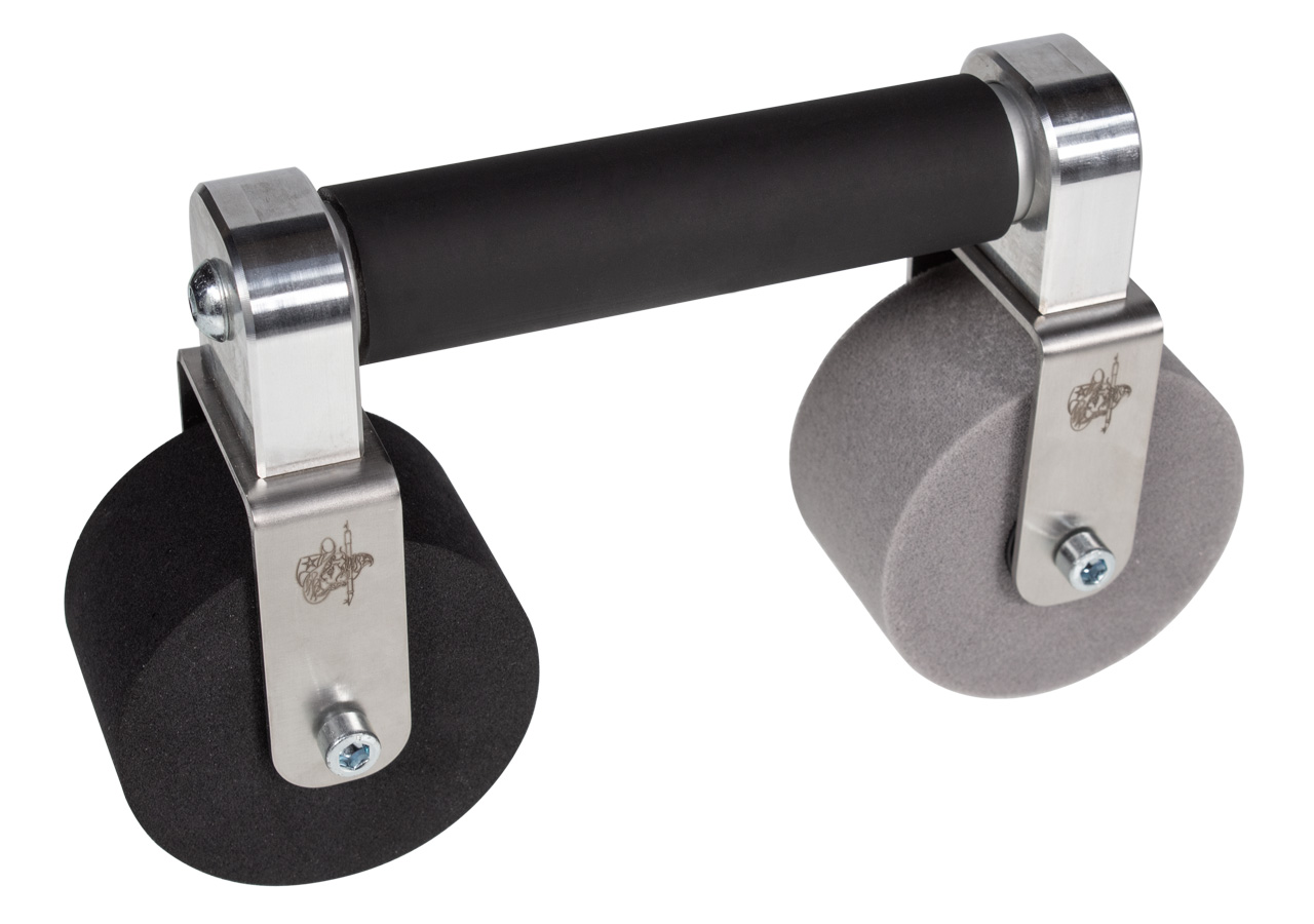 Yellotools WallRoller Handy | Handroller für Folienverklebungen mit harter und weicher Rolle