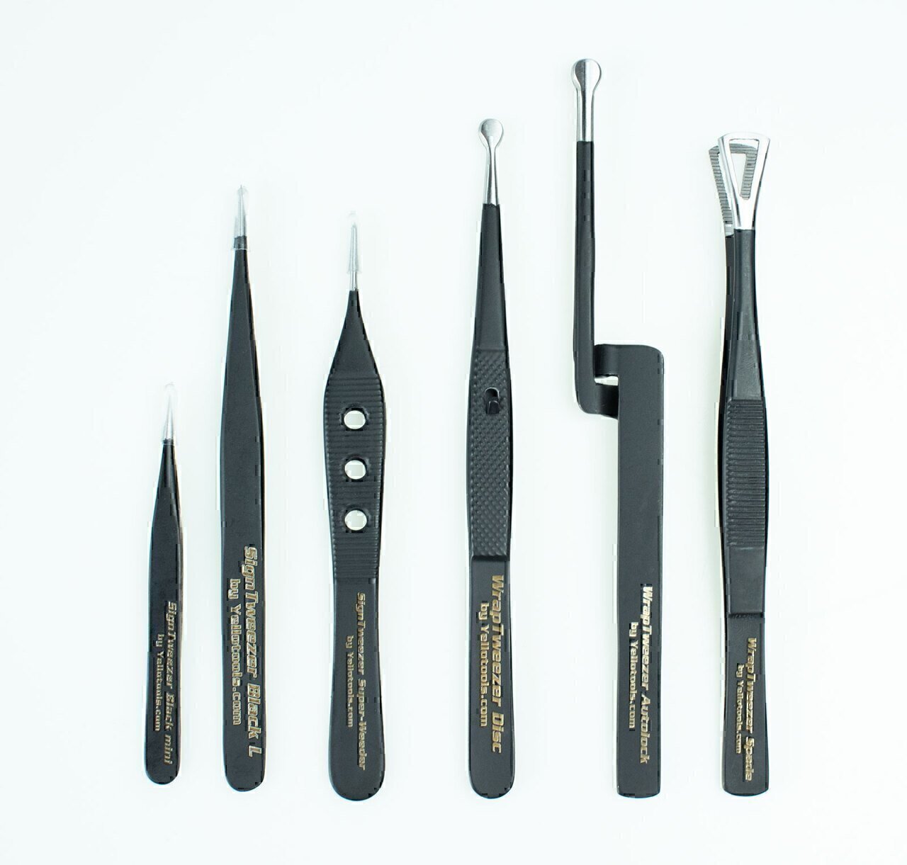 Yellotools YelloCase Tweezer Set 6 Pinzetten