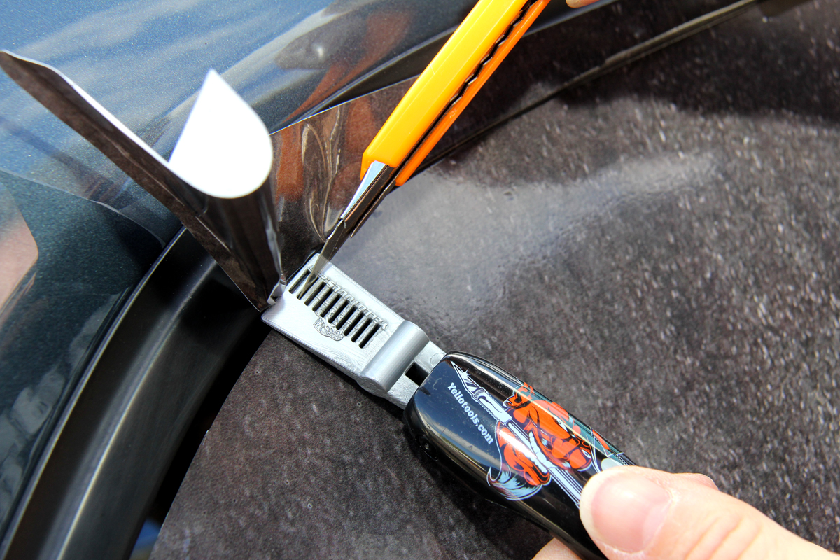 Yellotools WrapSlipCut Clipper Anwendungsbild 2