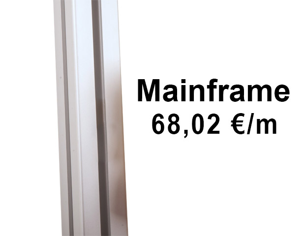 Yellotools Vertigo Mainframe | Längenpreis | Wandhalter für Folien