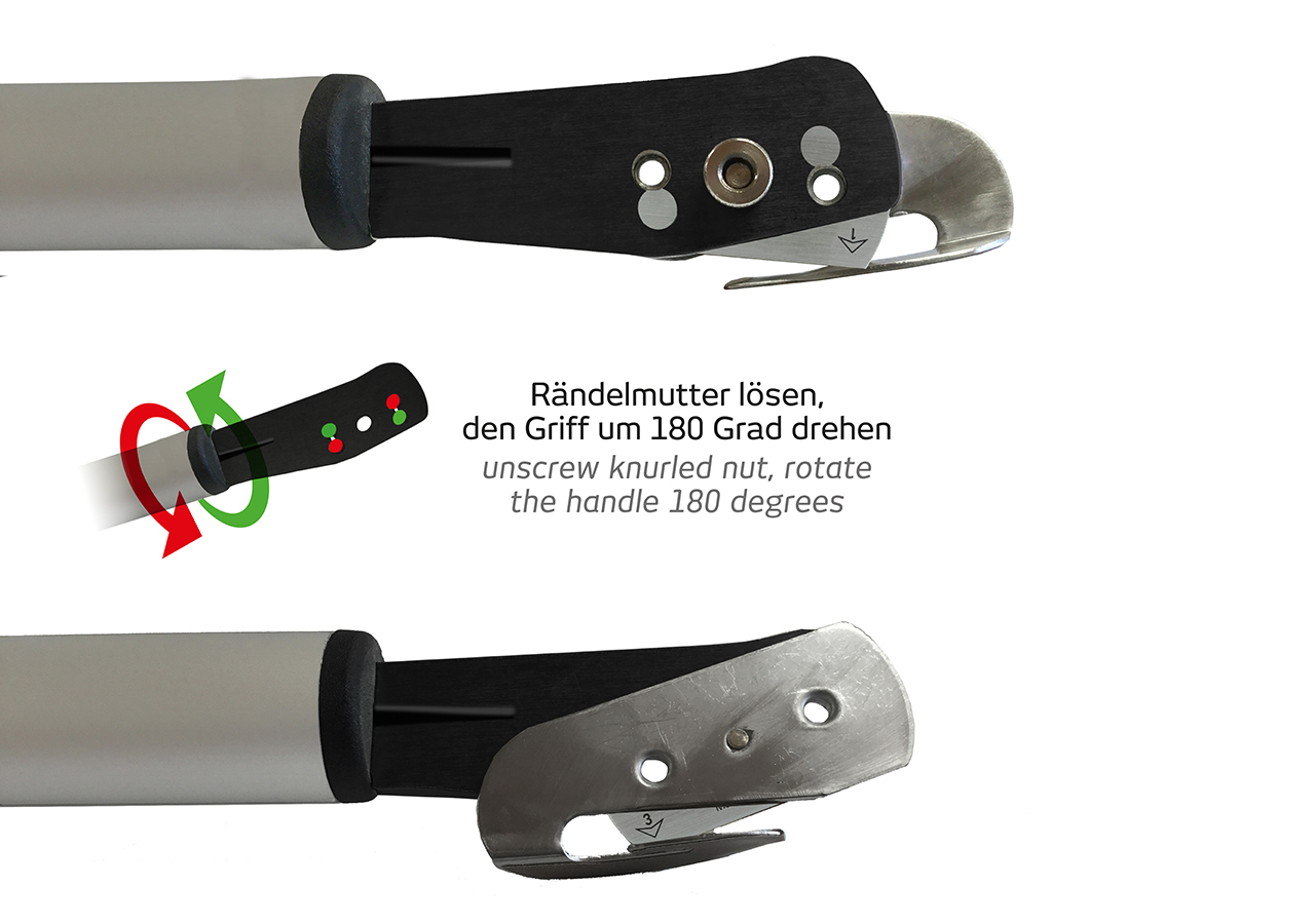 Yellotools LongReach für Schub- oder Zugschnitt