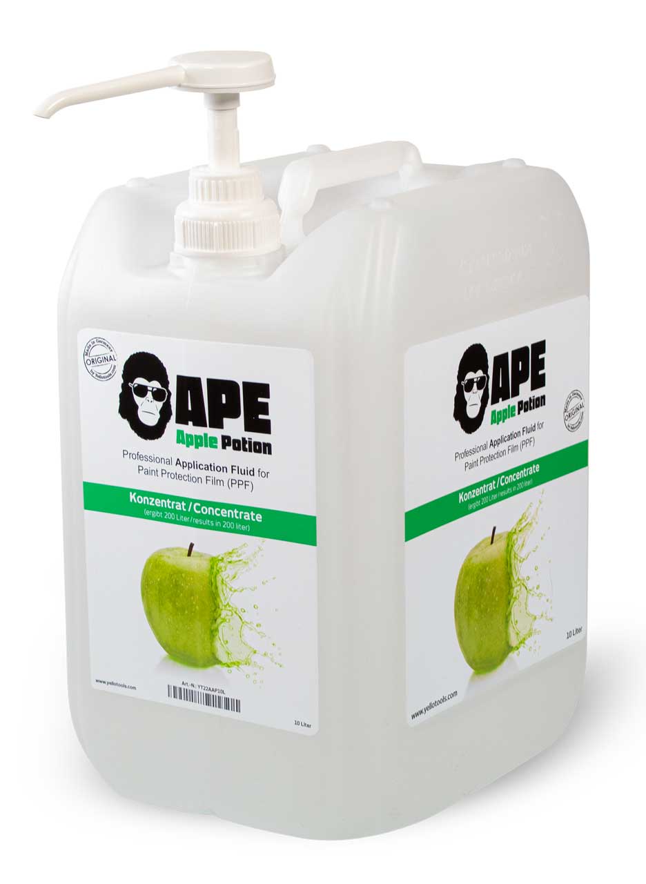 Yellotools APE ApplePotion 10 Liter Kanister mit Dosierpumpe 10 ml