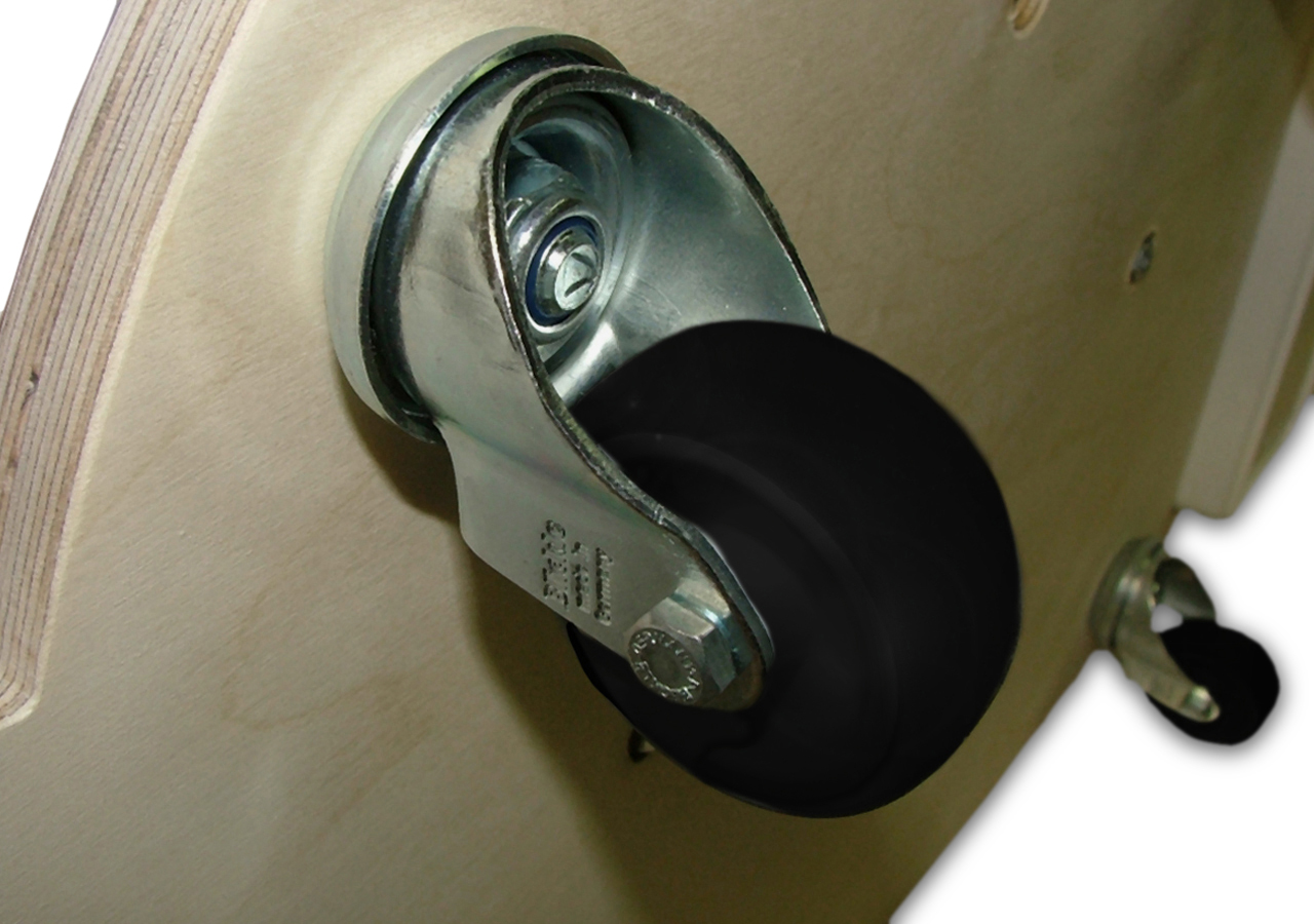 Yellotools LowRider Leichtlauf-Lenkrollen