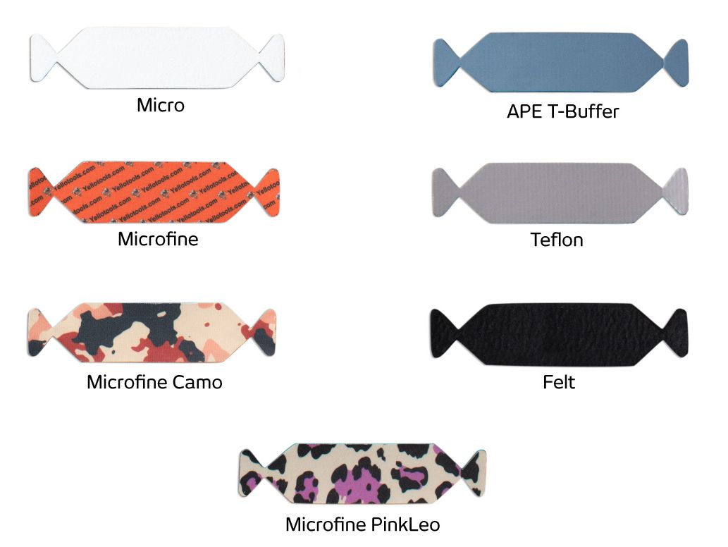 Yellotools YelloWings 4" Rakelpolster Varianten