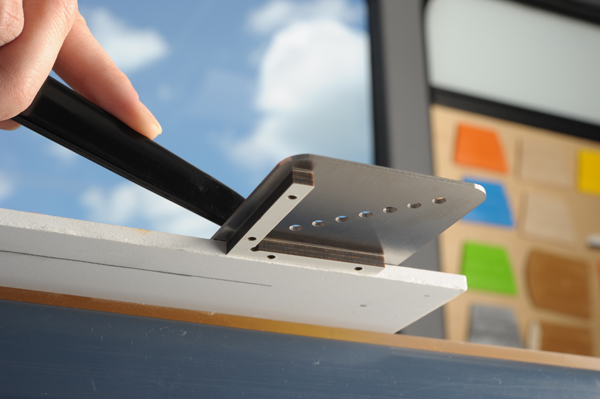 Yellotools Hole n' Cut Bohrlochschablone Anwendung 3