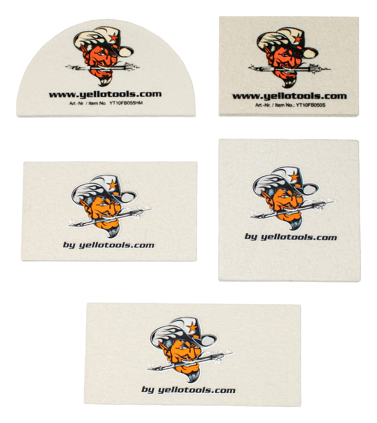 Yellotools FeltBlocs | Filzrakeln