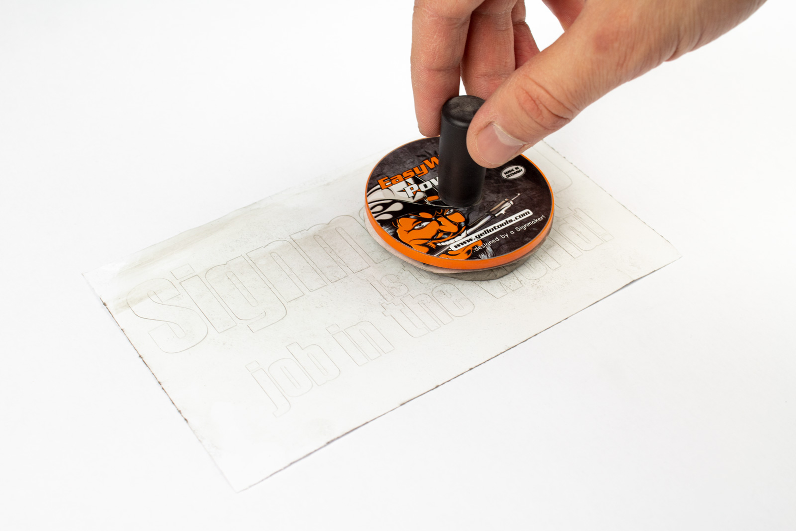 Yellotools EasyWeed Powder Anwendung 2