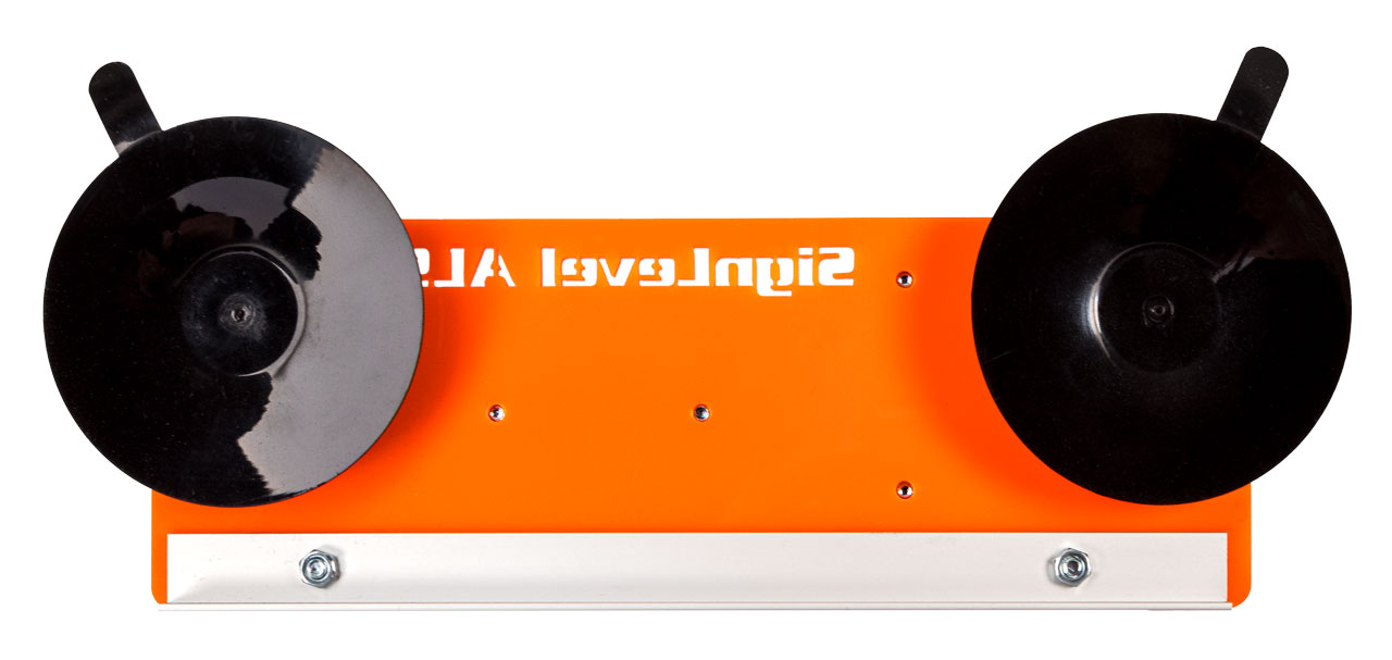 Yellotools SignLevel ALS Rückansicht Saugnäpfe