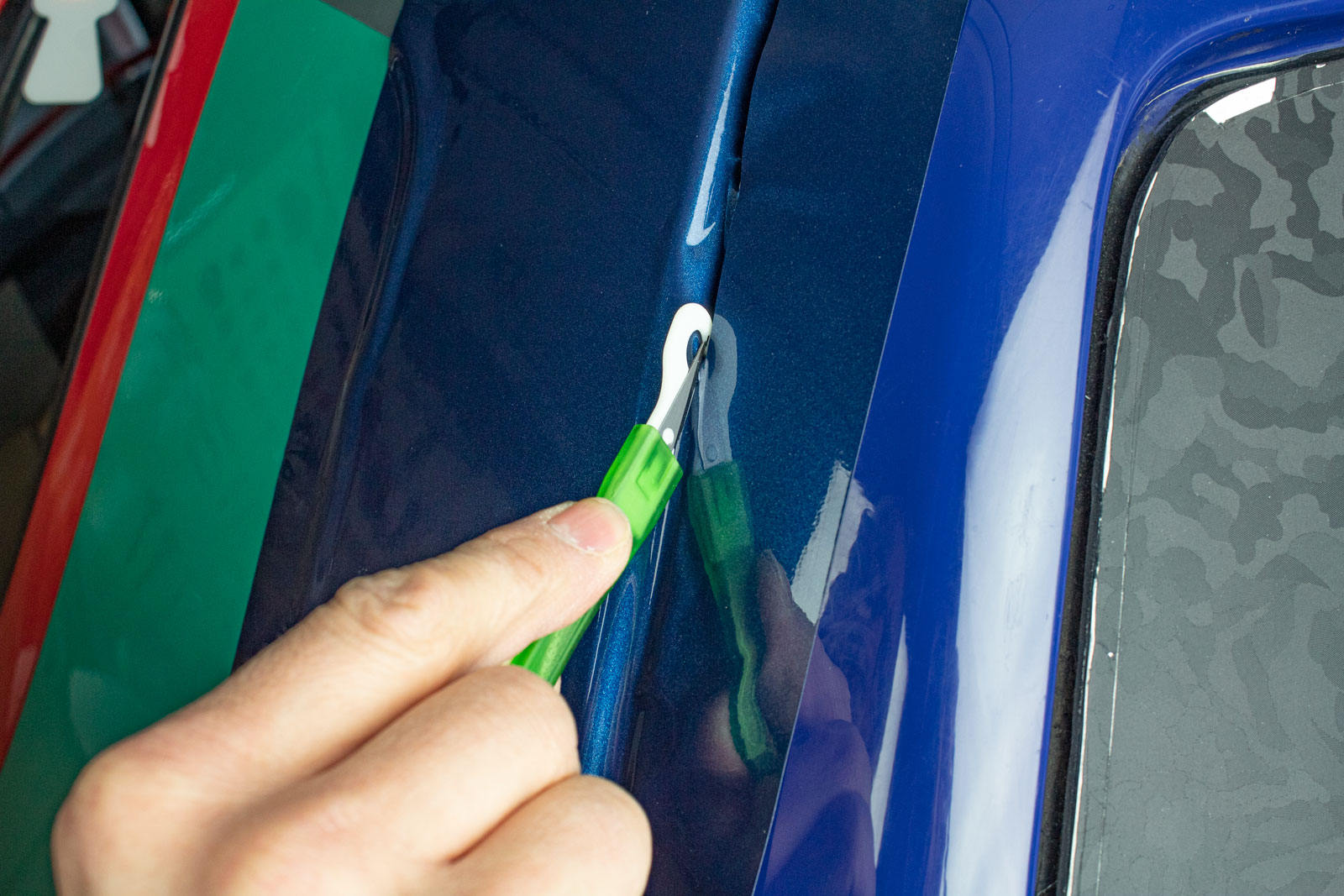 Yellotools WrapDefender Anwendungsbeispiel Karosseriespalt