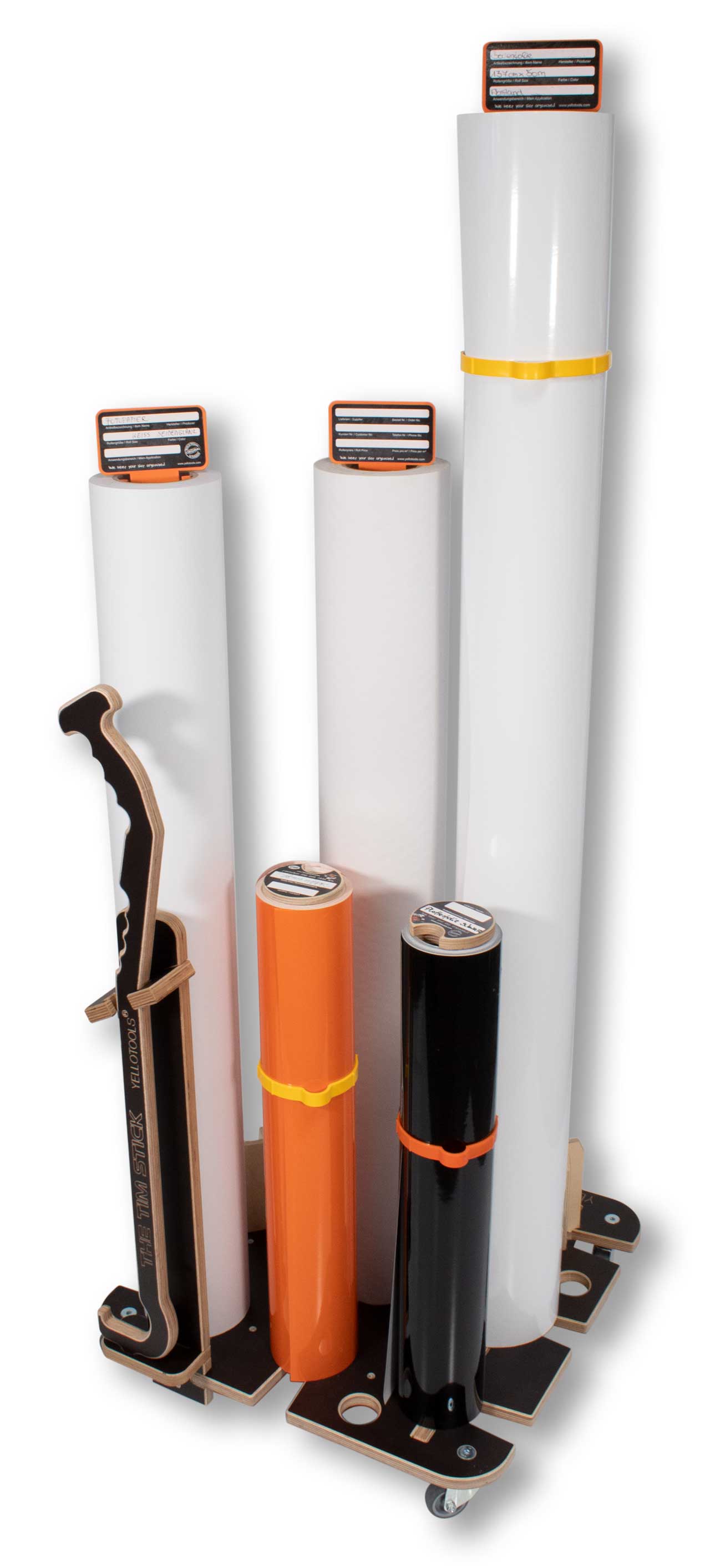 Yellotools Twister Slot 9er mit TimStick und TimStick Station beladen