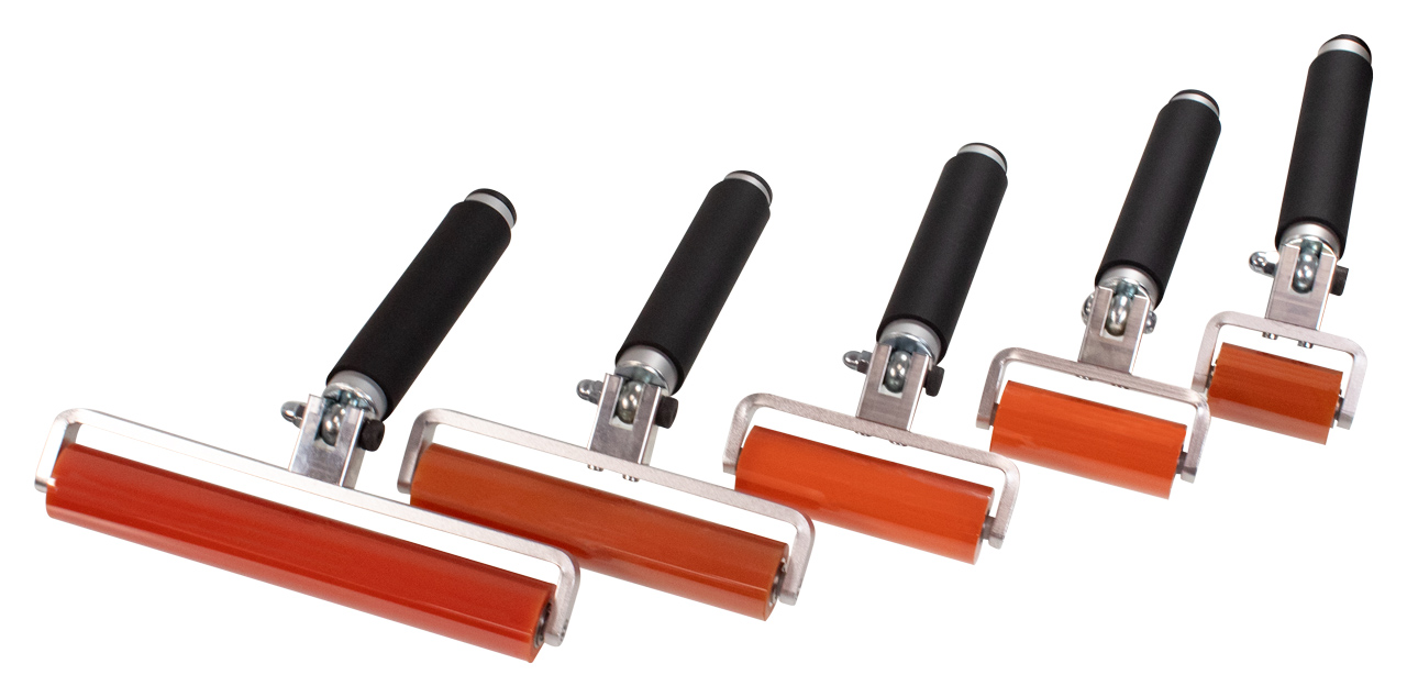 Yellotools YelloRoller Flexi Soft Andruckroller Größenvarianten