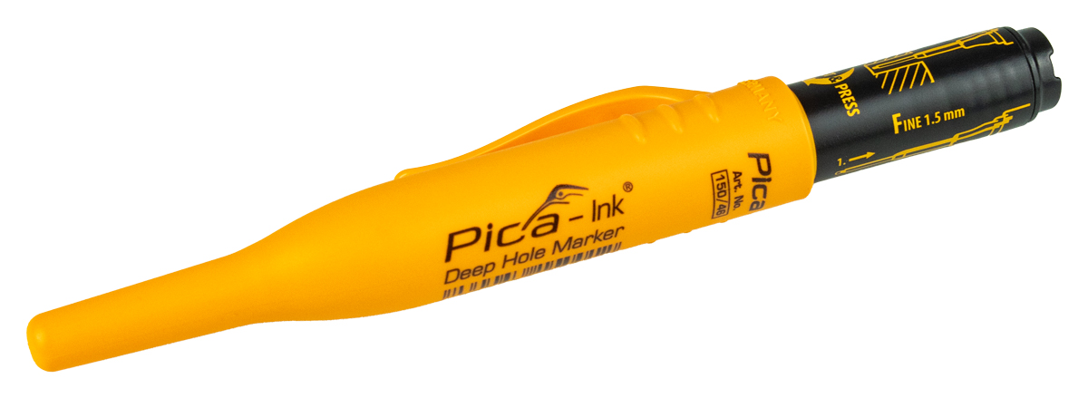 Yellotools EasyDot HD Ink | Tieflochmarker mit Schutzkappe