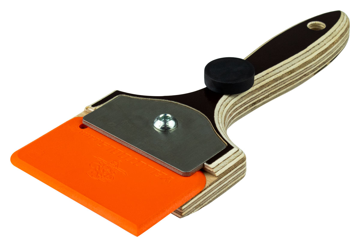 Yellotools YelloBlade Handle | Ergonomischer Griff mit Rakel zum Anheben von Folienecken