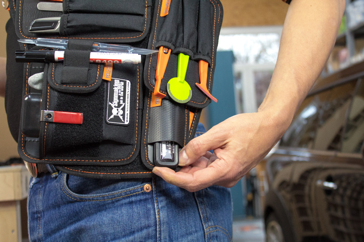 Yellotools YelloGear Quiver Anwendungsbeispiel mit YelloGear System