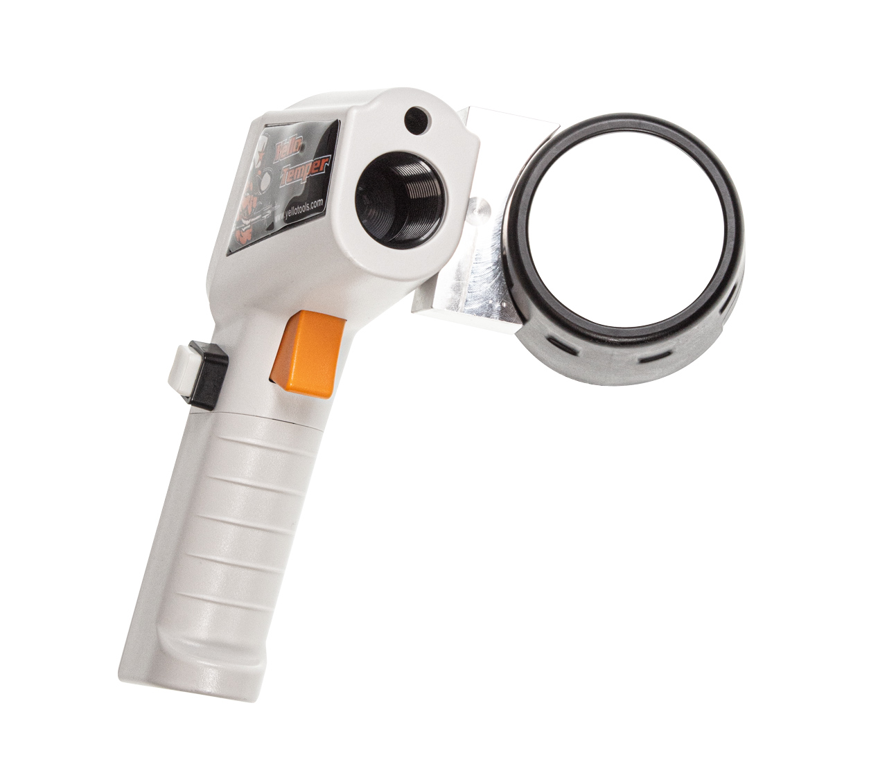 Yellotools YelloShuttle | Temperaturscanner für WrapGun II Heißluftföhn Frontansicht