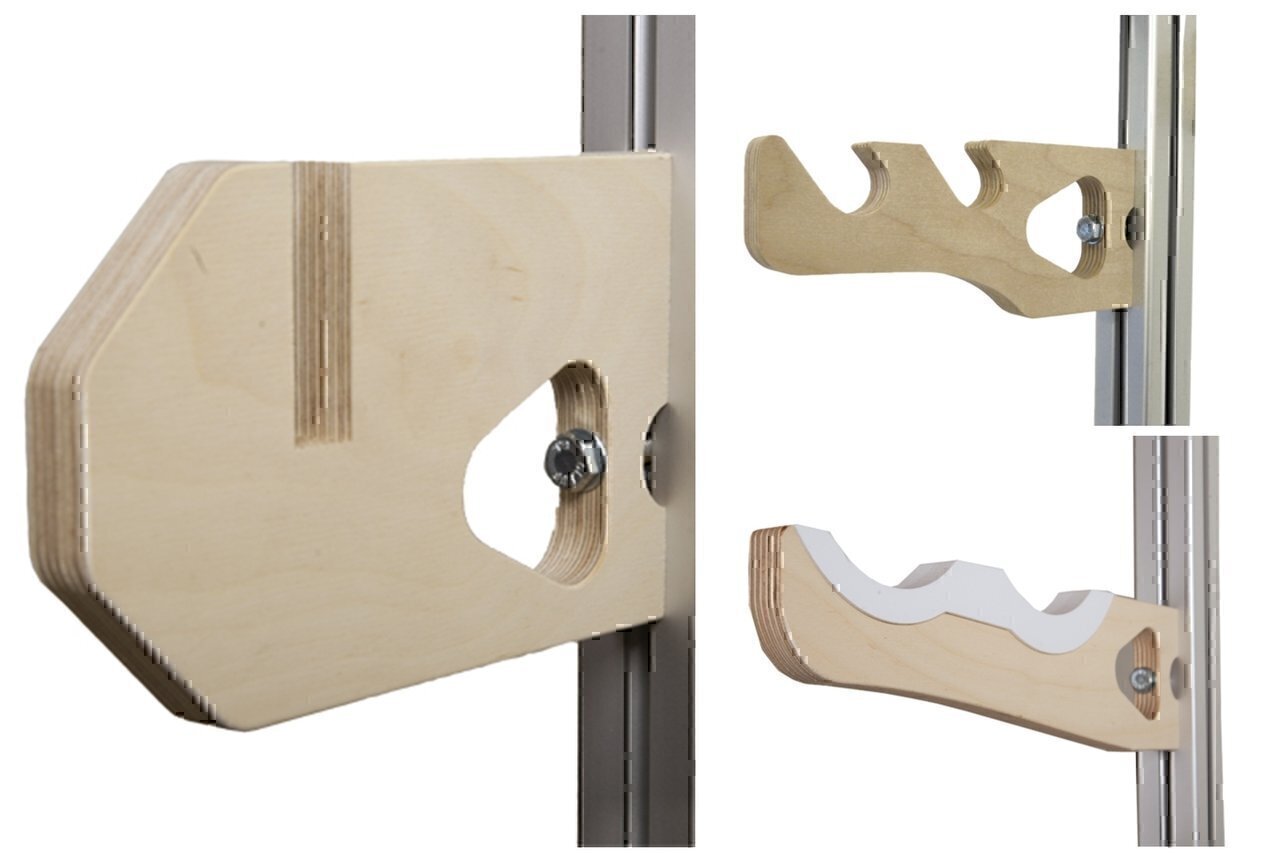 Yellotools V-Brackets Folienrollenhalter für VertiGo Regalsystem