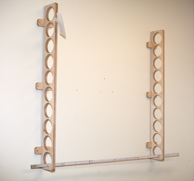 Yellotools YelloSpare Brackets Beispielbild Wandmontage