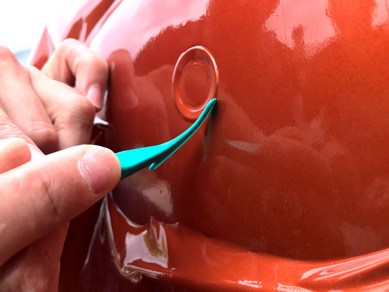 Yellotools WrapStick Flex Anwendungsbeispiel Parksensor 2