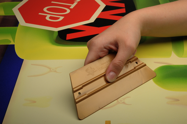 Yellotools ProWrap Duo Kunststoffrakel Anwendung 2