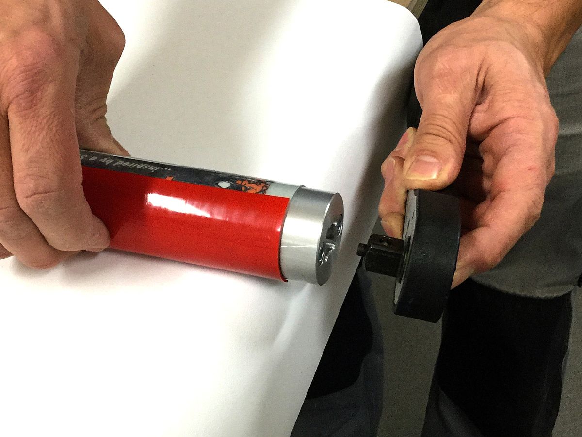 hohe Hebelkraft mit der Ratsche des RapidRemover von Yellotools