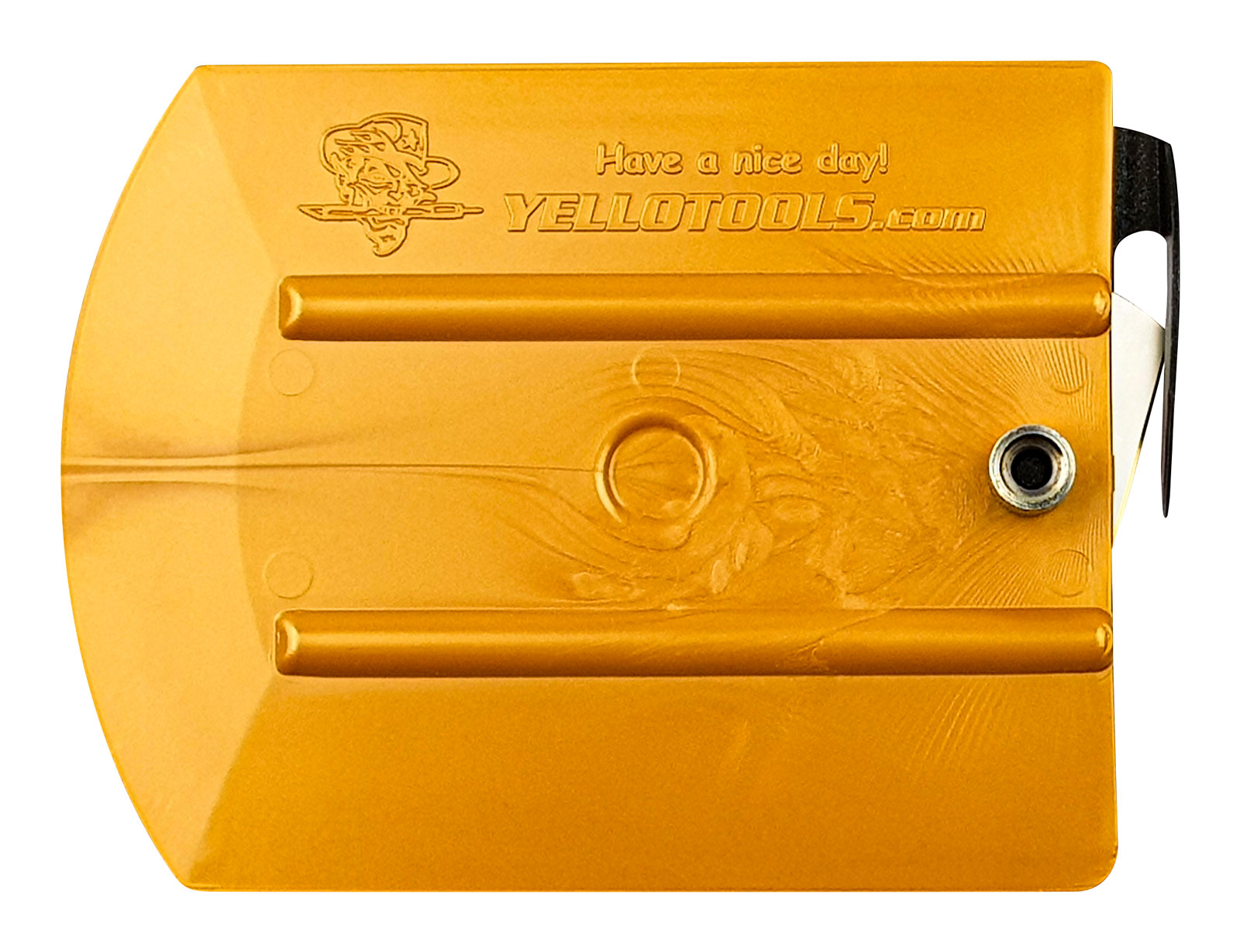 Yellotools AllStar Cutter Rakel mit Folienschneider Rückseite