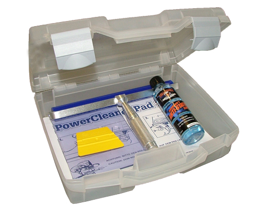 antistatisches Reinigungs-Set im Kunstoff-Koffer