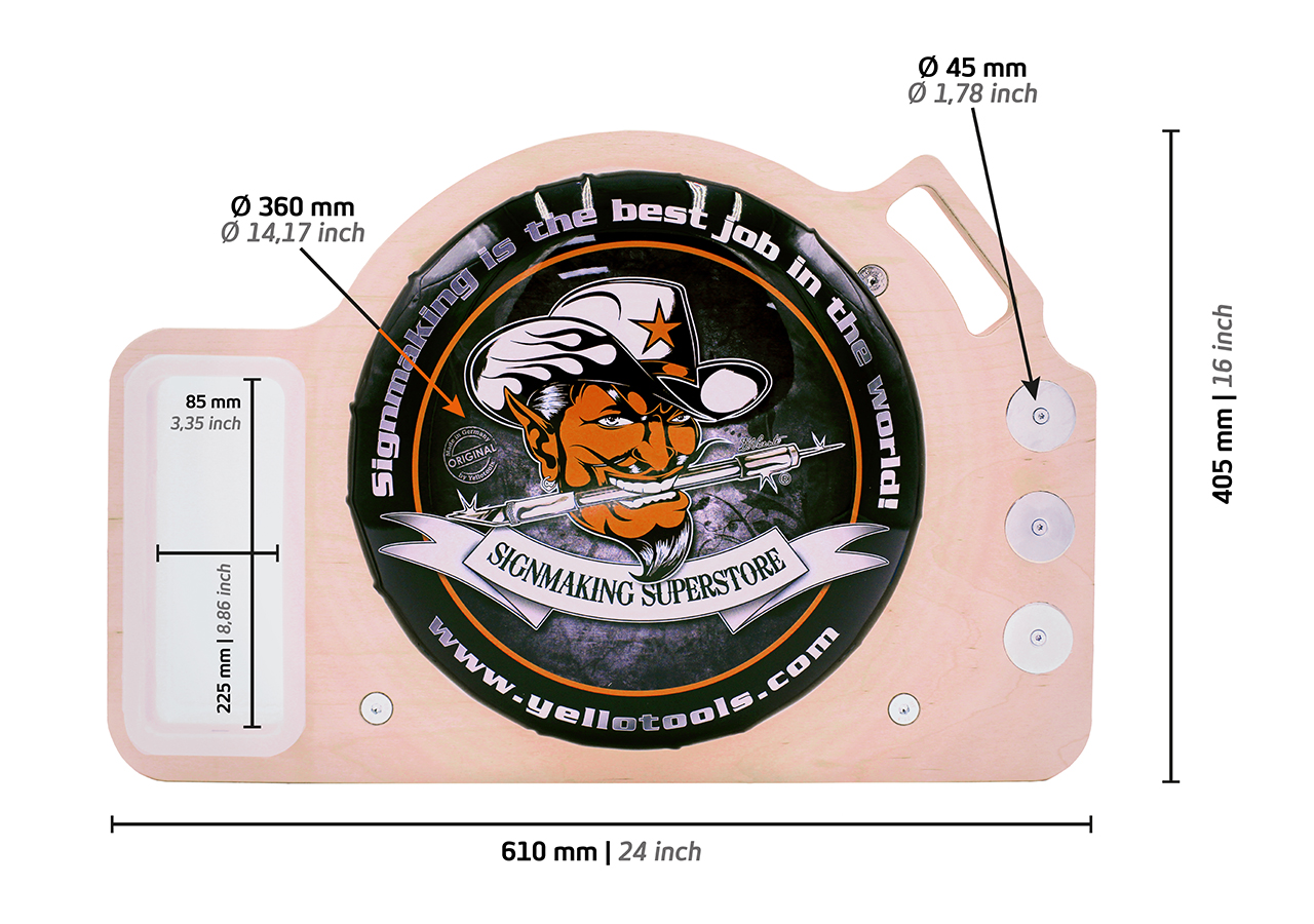 Yellotools LowRider Maße