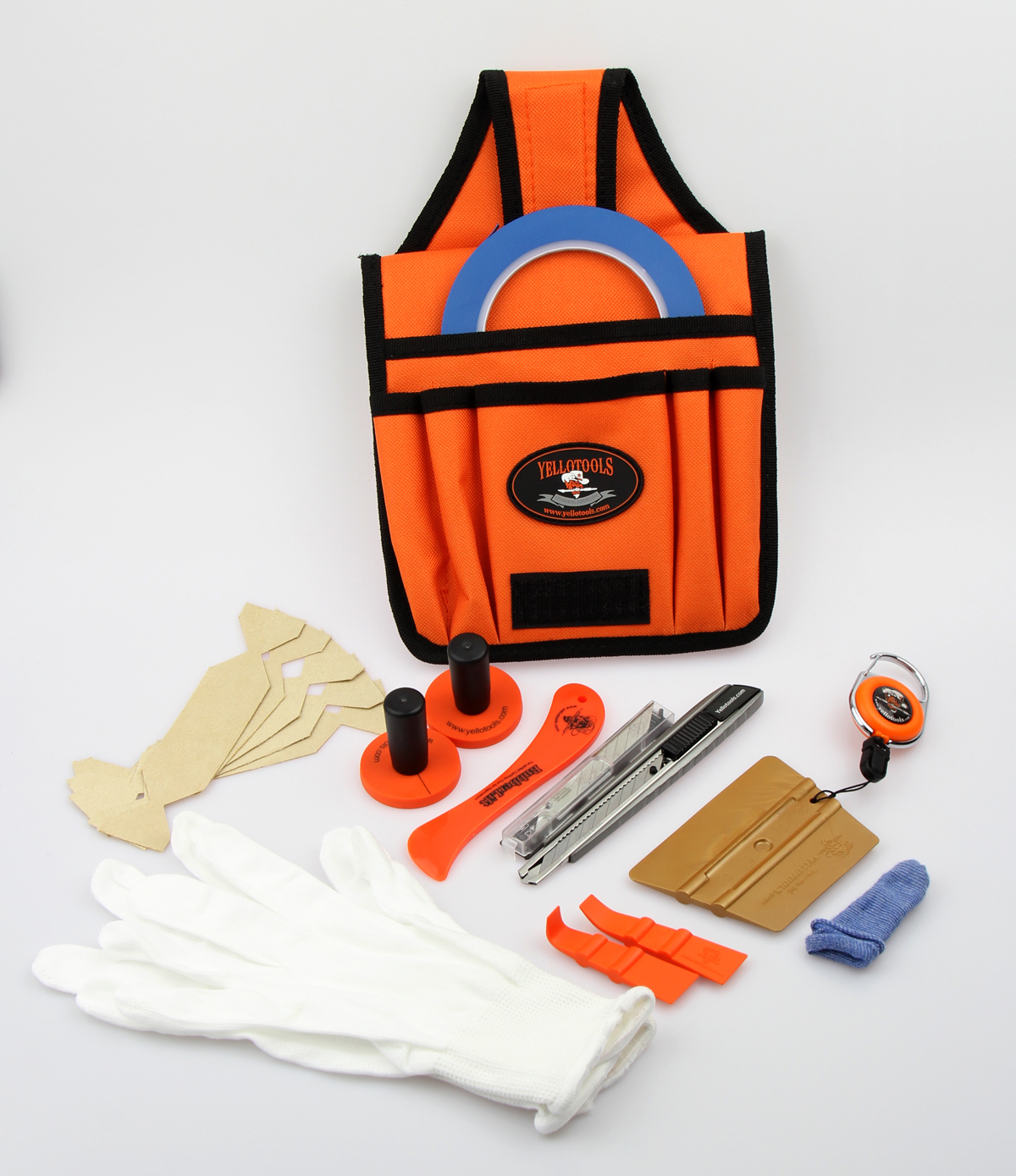 Yellotools Car Wrapping Set Inhalt