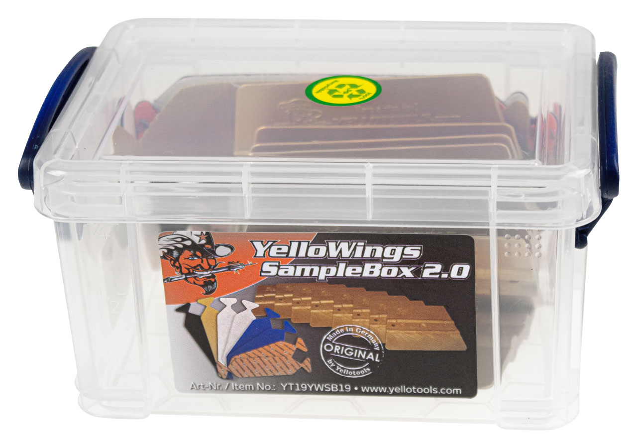Yellotools YelloWings SampleBox 2.0 Rakelpolster Probierset
