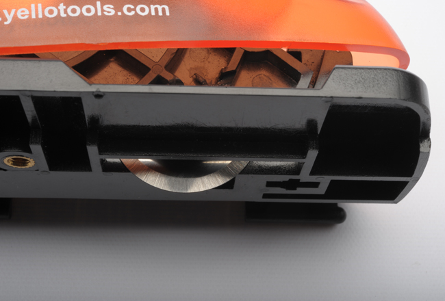 Yellotools CutCoaster Wheel Ansicht Rundklinge Unterseite