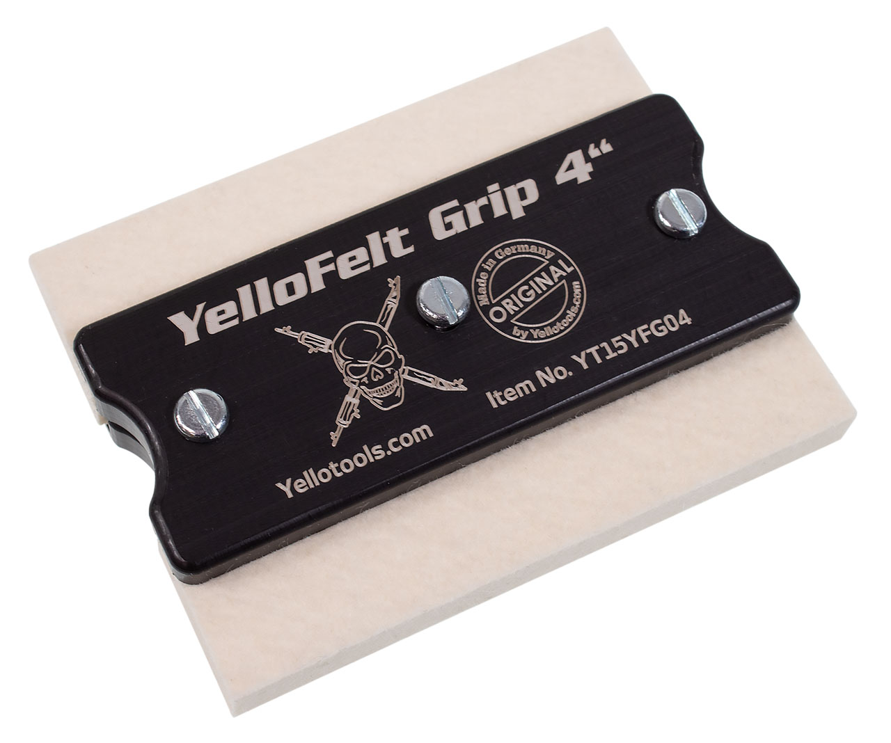 YellotoolsYelloFelt Grip 4" Filzrakel
