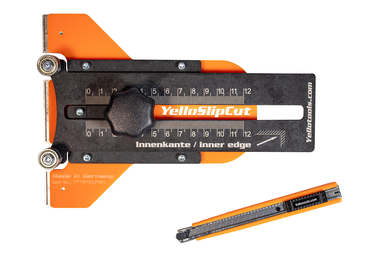 YelloSlipCut Set zum Schneiden entlang Innen- oder Außenkante