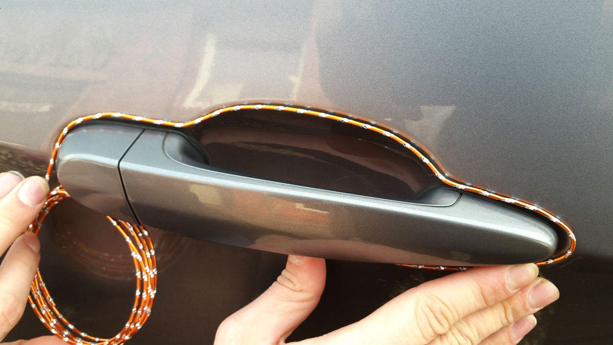 Yellotools WrapBend-it | Anwendungsbeispiel Türgriff 1