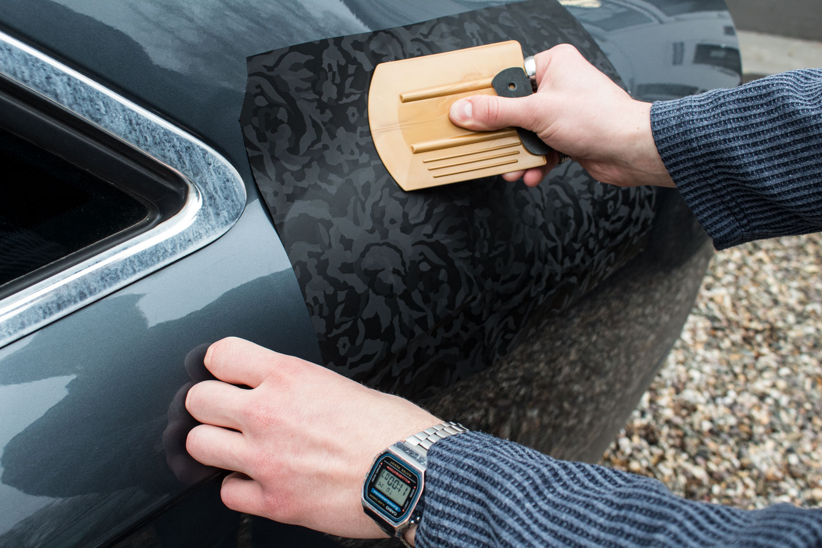 Yellotools AllStar Cutter Anwendungsbeispiel Verklebung