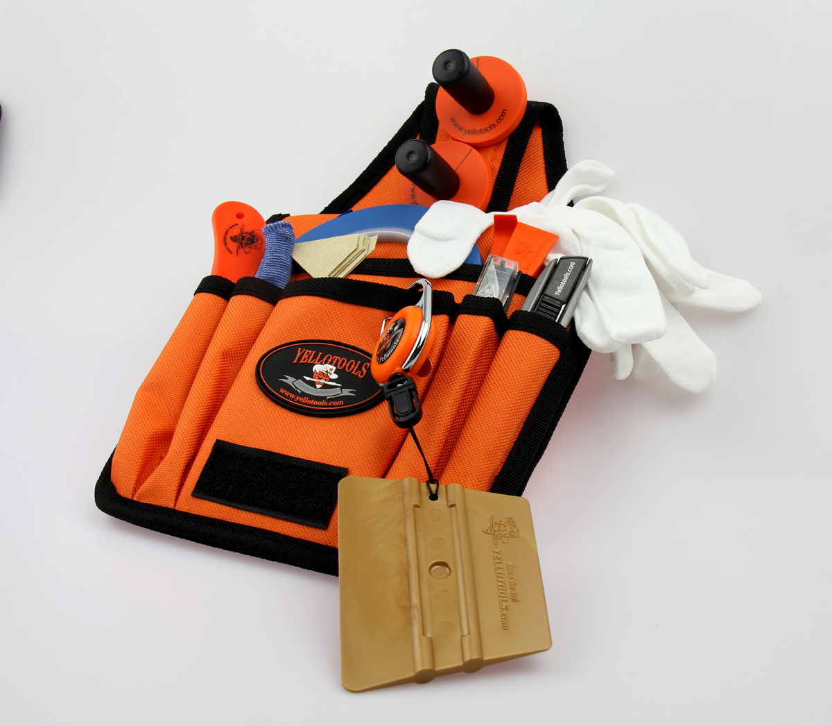 Yellotools CarWrap Set | Werkzeugtasche mit Folierwerkzeug