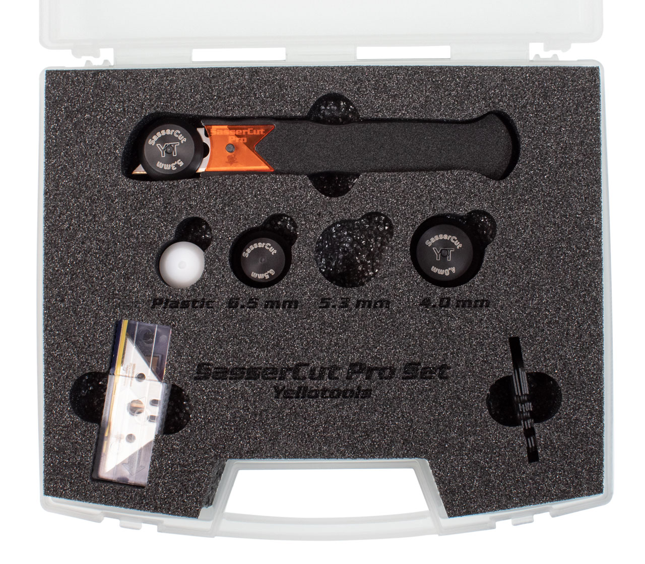 Yellotools SasserCut Pro Set | Werkzeug-Set für Spaltschnitte bei Fahrzeugfolierungen