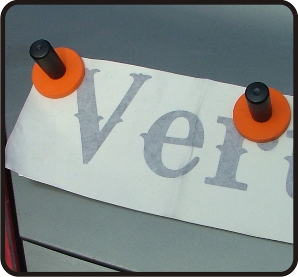 Yellotools SpeedMag HD fixiert Beschriftung